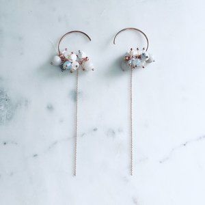 Calisades Semi Circle Hook Earrings